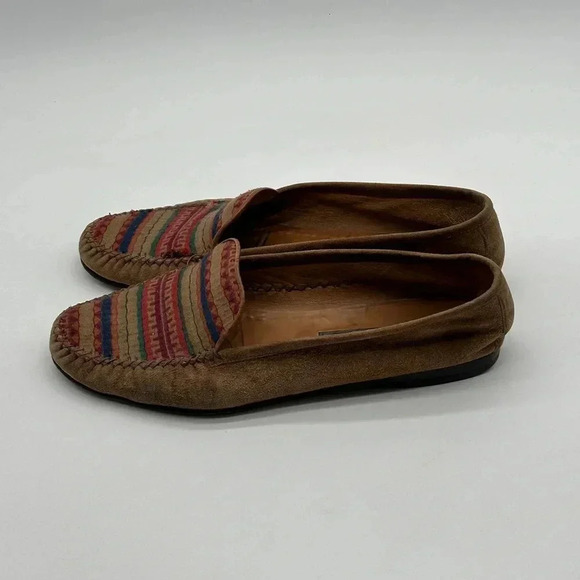 Avventura - Brown Suede Loafer - 10.5M - Made in Italy - Picture 7 of 12